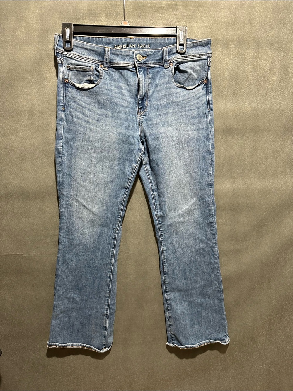 American Eagle Ne(x)t Level Stretch Kick Boot Jeans Size 16 Regular